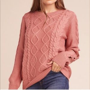 Wanna Spoon cable knit sweater